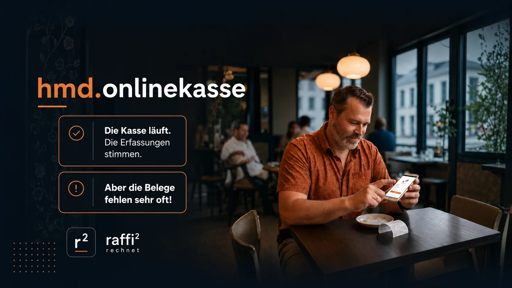 Belege in der hmd.onlinekasse – mit der myKanzlei App fotografieren und automatisch im Dokumentenpool