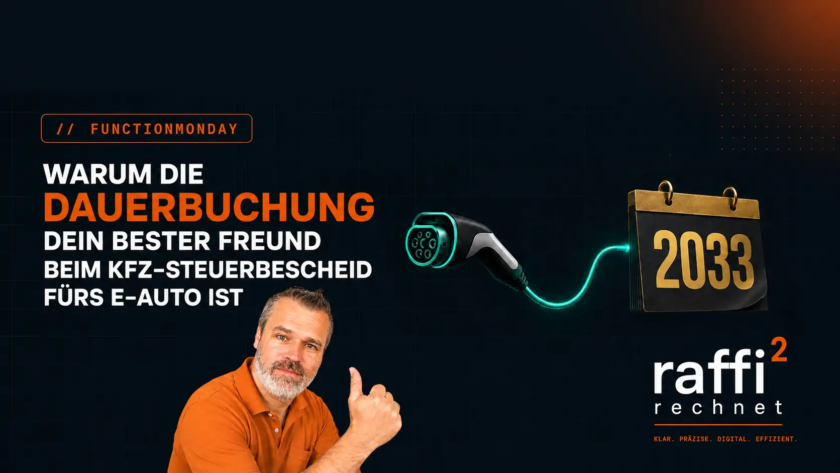 Cover: Warum die Dauerbuchung Dein bester Freund beim Kfz-Steuerbescheid fürs E-Auto ist