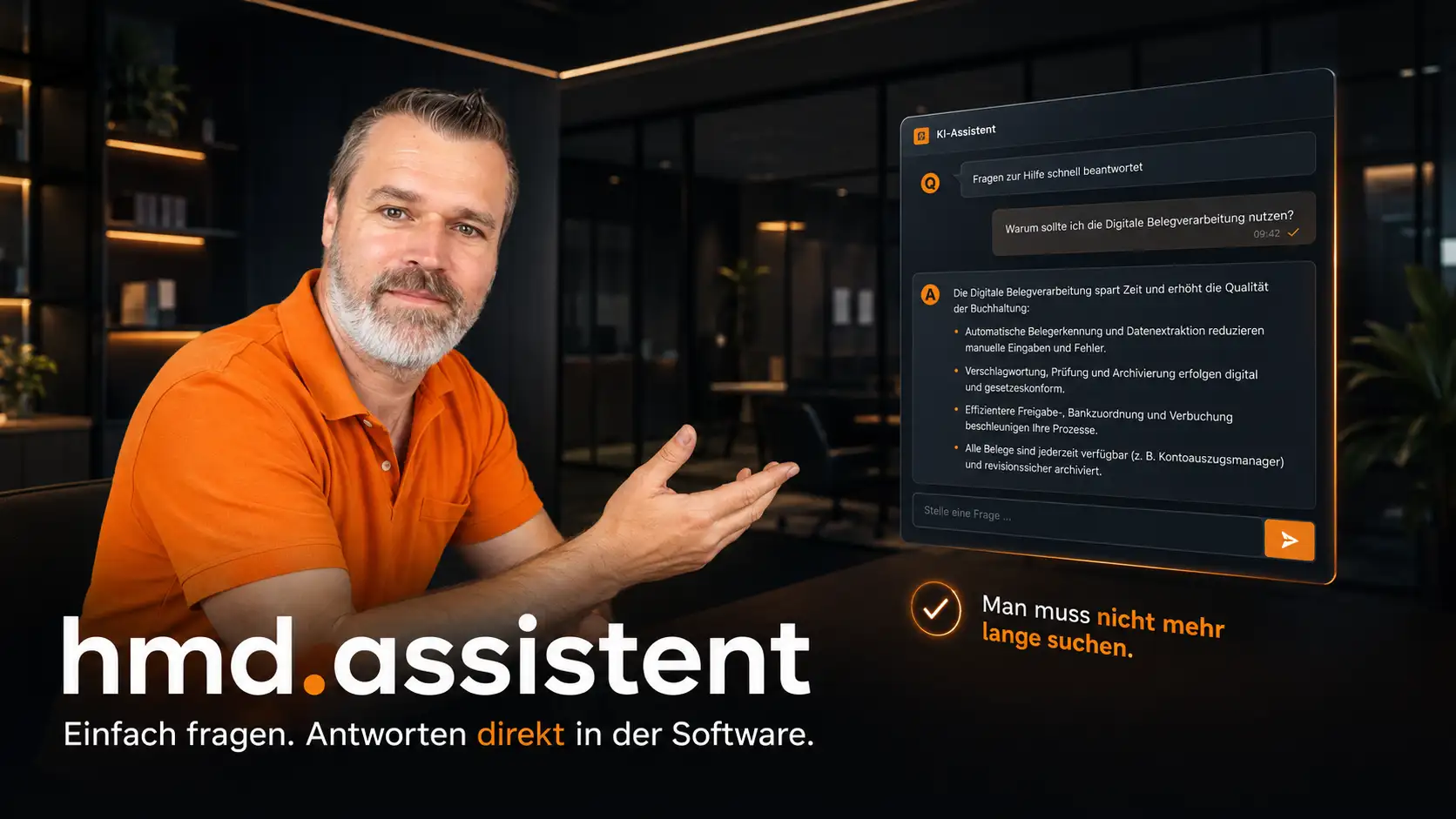 Cover: hmd.assistent – Dein KI-Assistent, der nie Feierabend macht